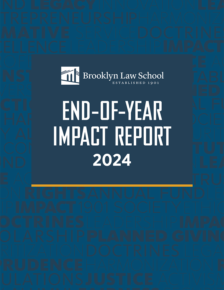 Brooklyn Law School Impact Report 2024
